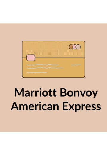 Logo for Marriott Bonvoy Amex credit card.